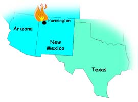Map of Affected Area