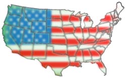 USA map
